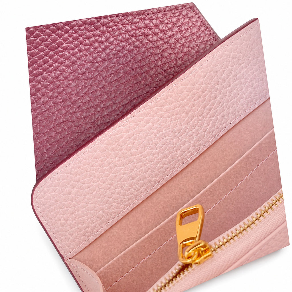 Louis Vuitton Capucines Mini Snakeskin Leather Burgundy Handbag