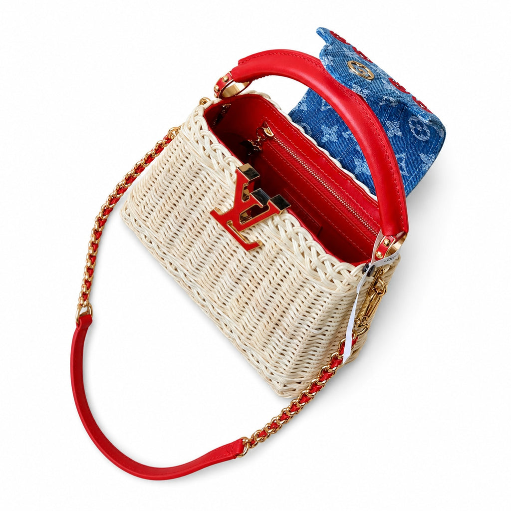 Louis Vuitton Capucines Takashi Murakami Mini Handbag