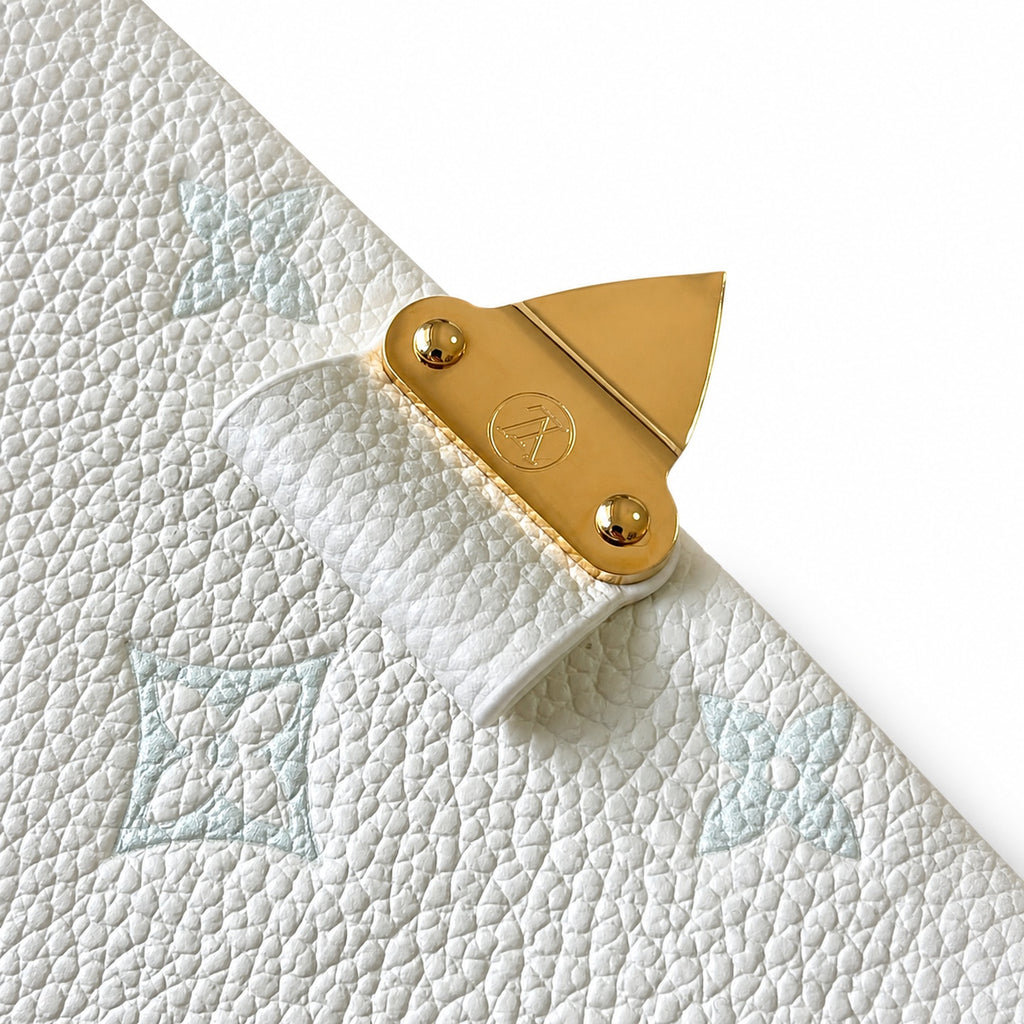 Louis Vuitton Madeleine Leather Green Handbag