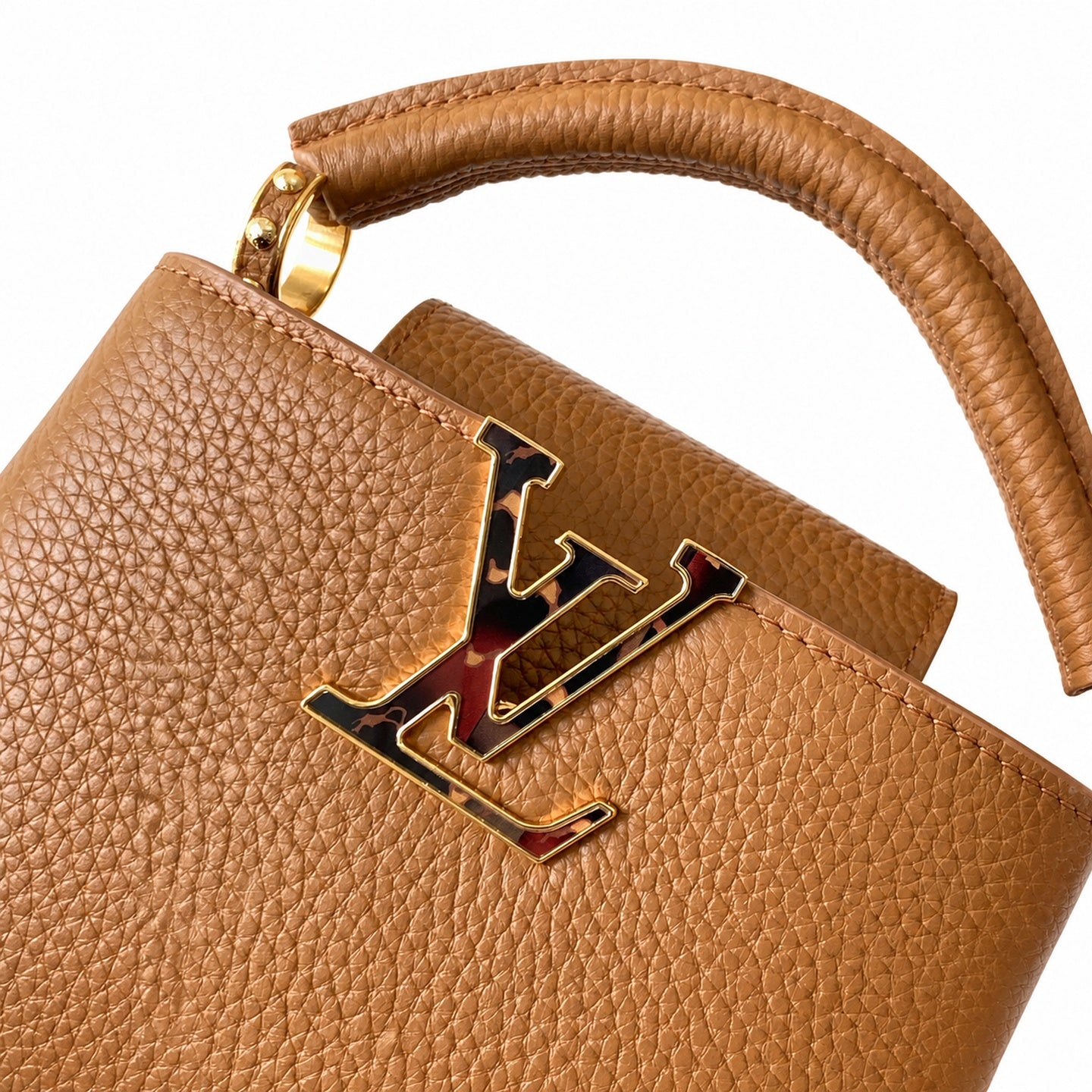Louis Vuitton Capucines Leather Handbag