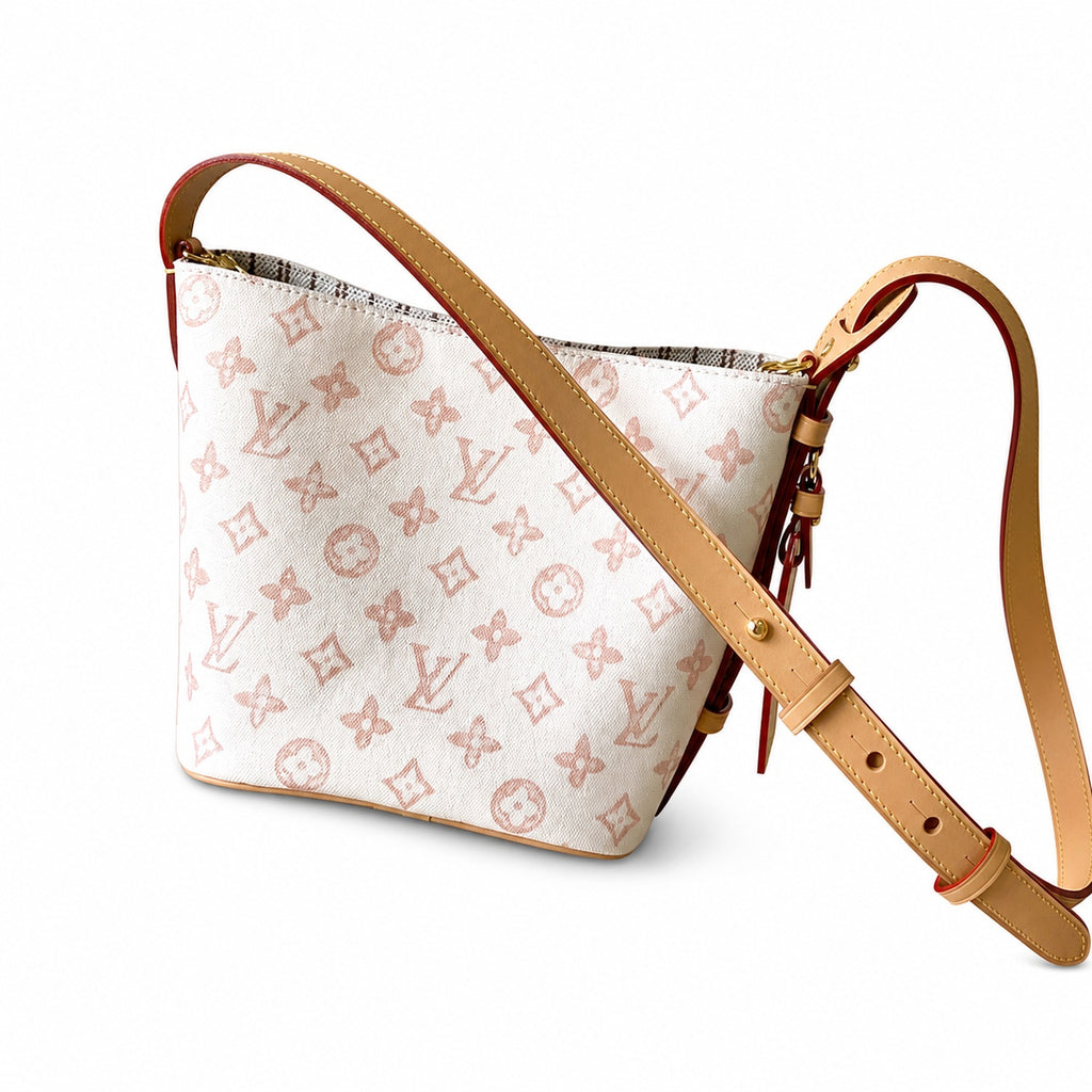 Louis Vuitton All In Small Leather Yellow Handbag