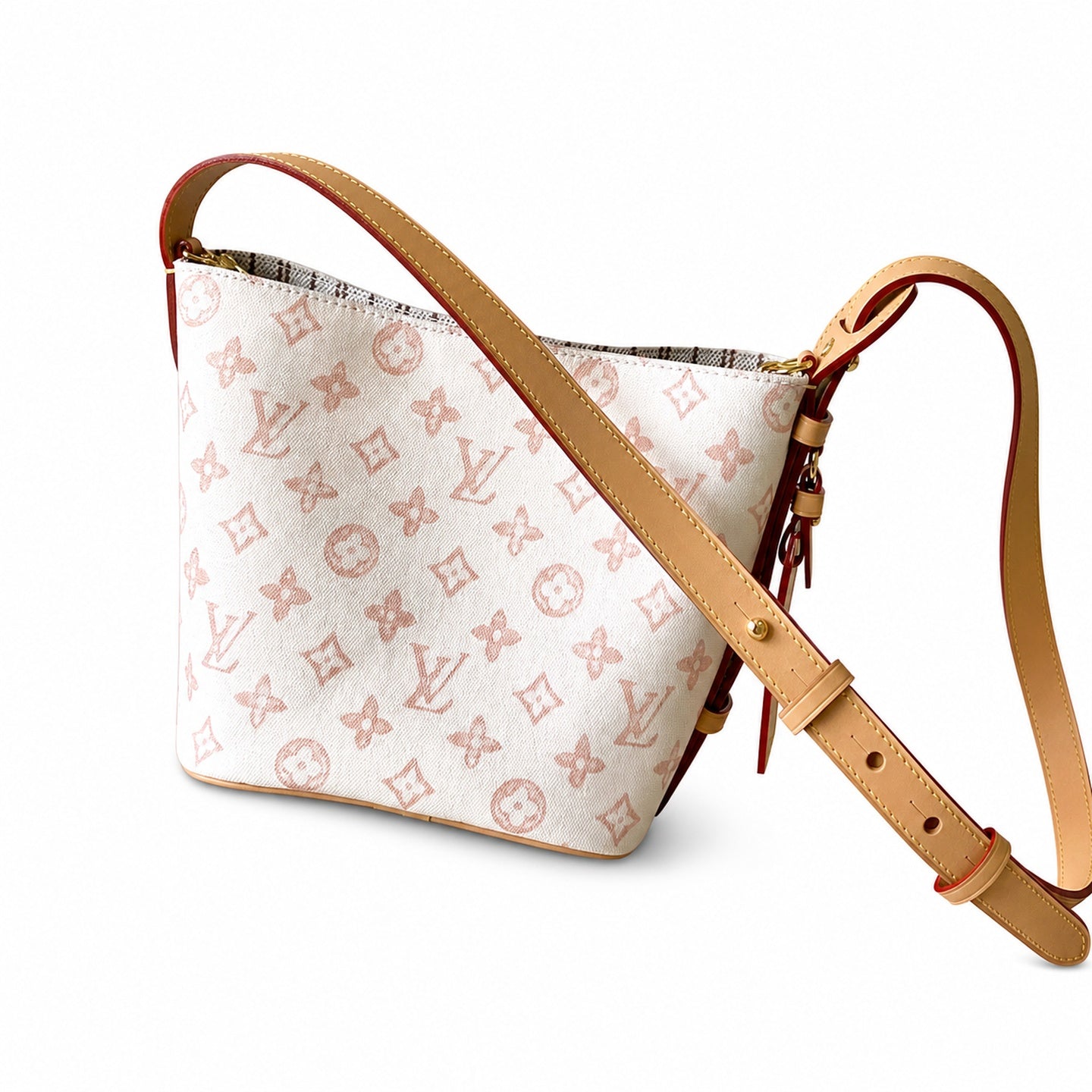 Louis Vuitton All In Small Leather Yellow Handbag