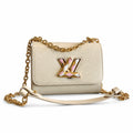 Louis Vuitton Twist Small Leather White Handbag