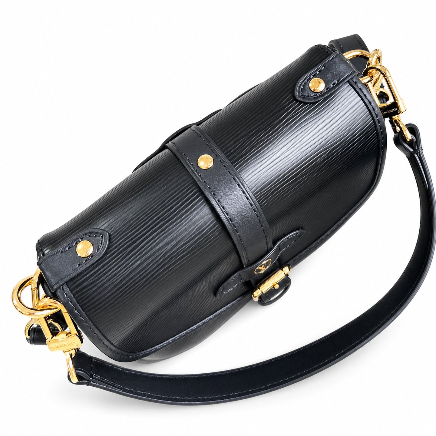 Louis Vuitton Leather Black Handbag