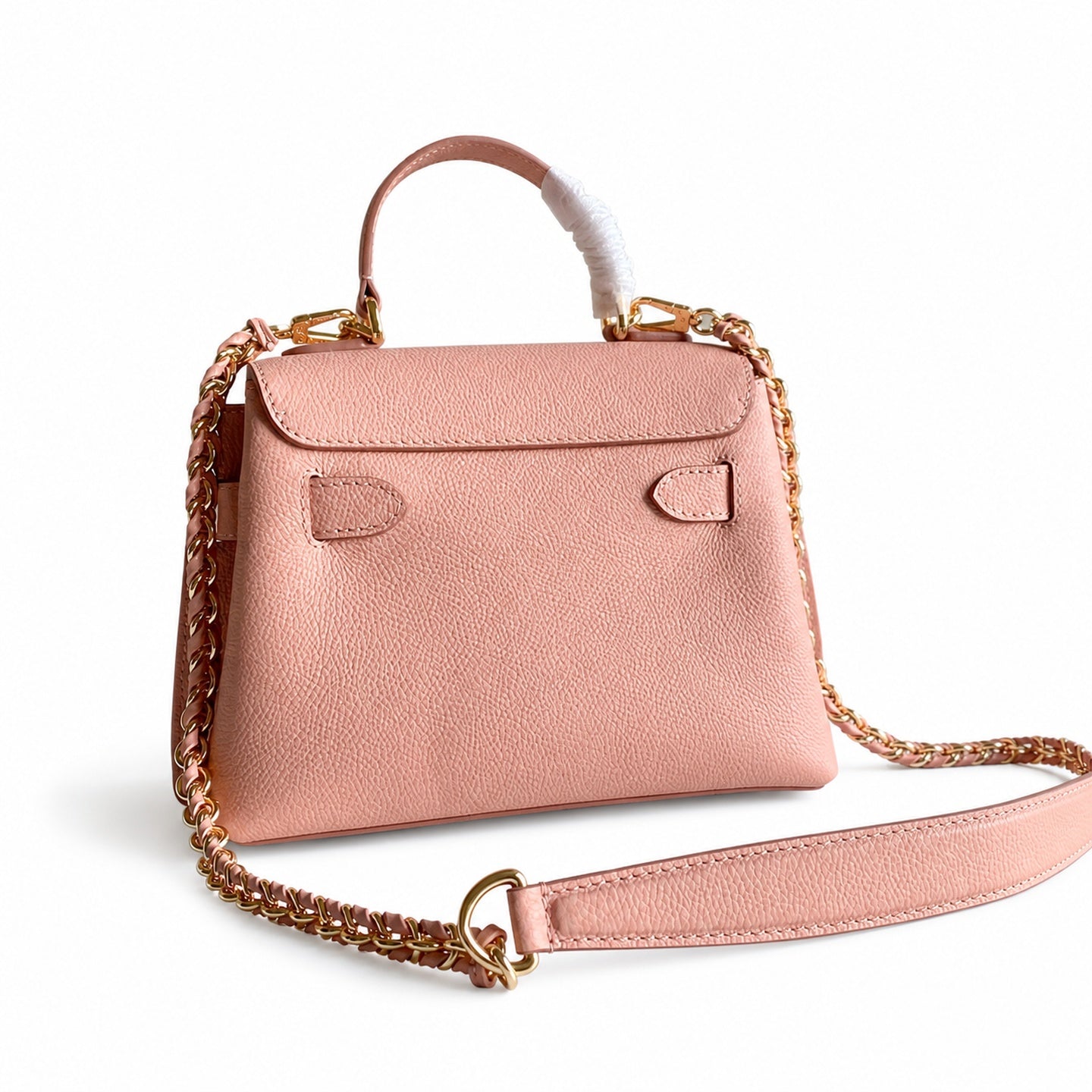 Louis Vuitton LockMe Mini Leather Pink Handbag