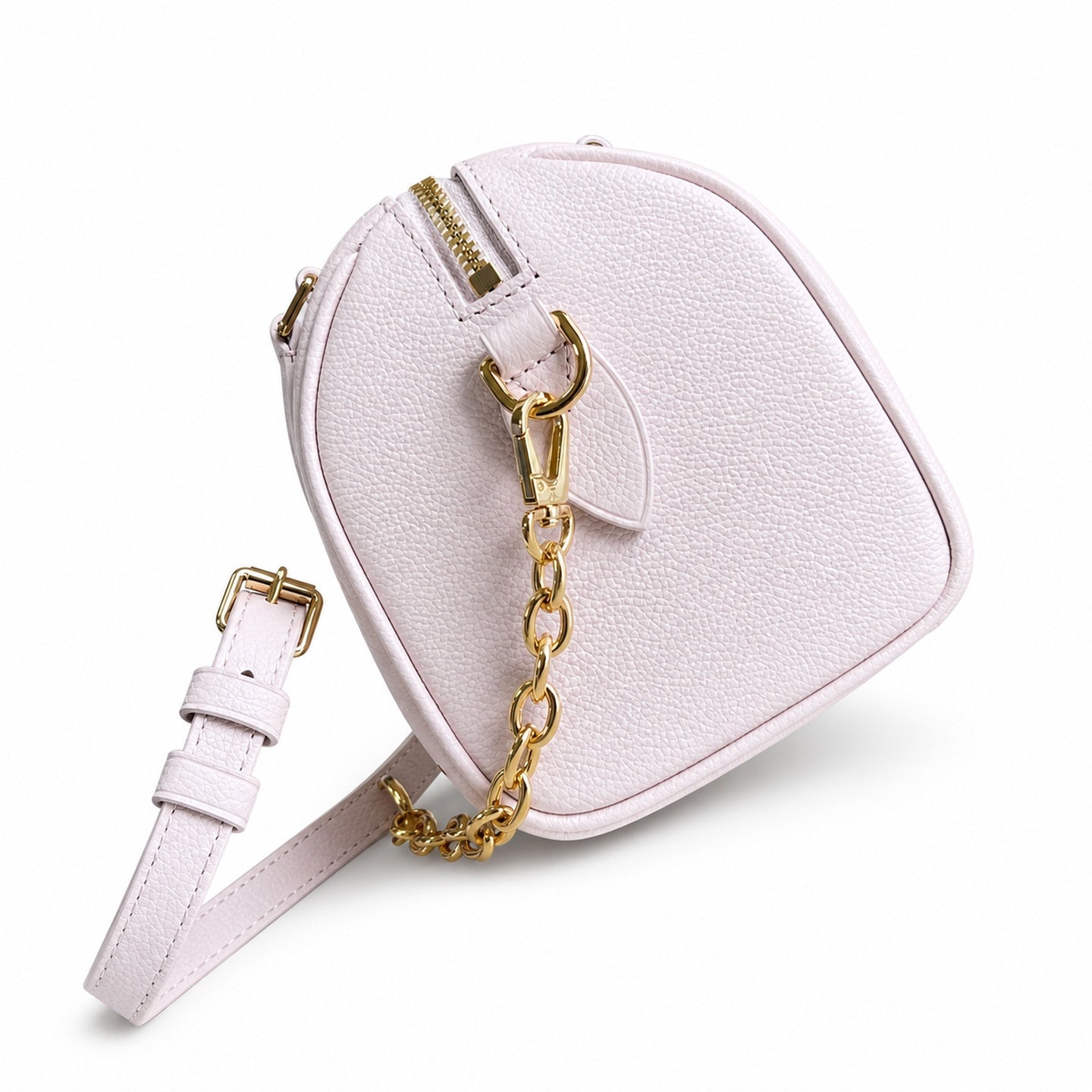 Louis Vuitton Speedy Bandouliere Embroidered Leather Pink Handbag