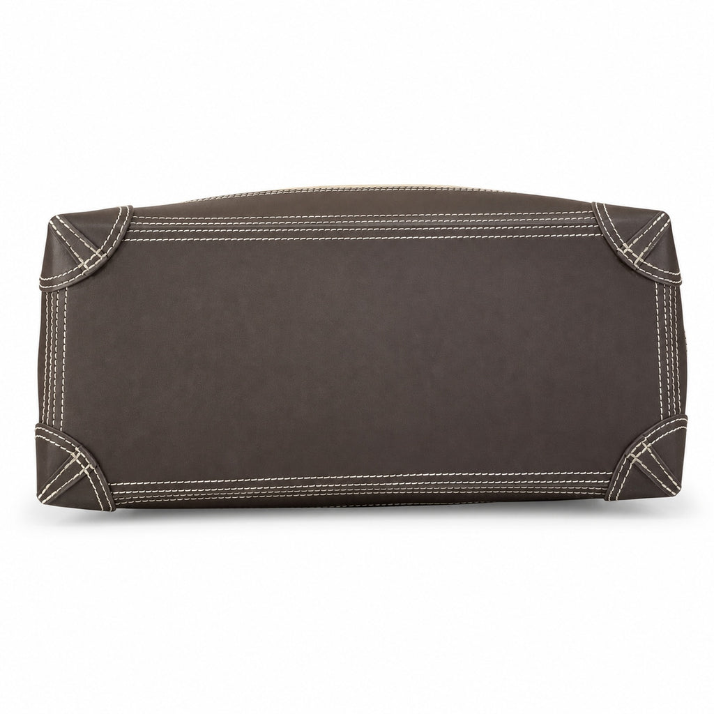 Louis Vuitton Suede Leather Handbag