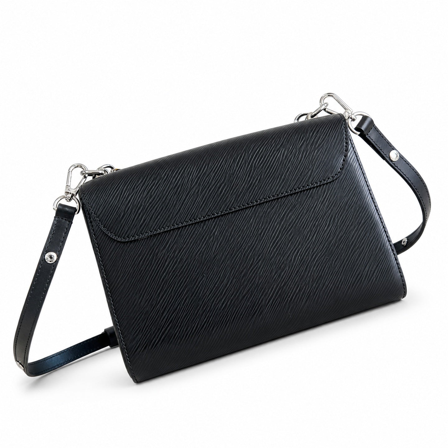 Louis Vuitton Twist Medium Leather Black Handbag