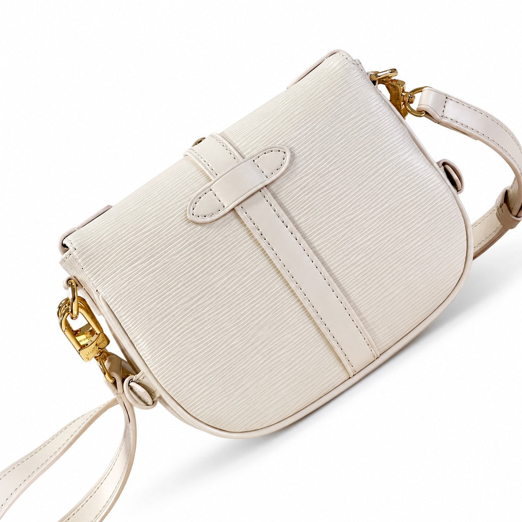 Louis Vuitton Leather White Handbag