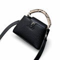 Louis Vuitton Capucines Mini Snakeskin Leather Handbag