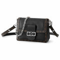 Louis Vuitton Dauphine Medium Canvas Leather Black Handbag