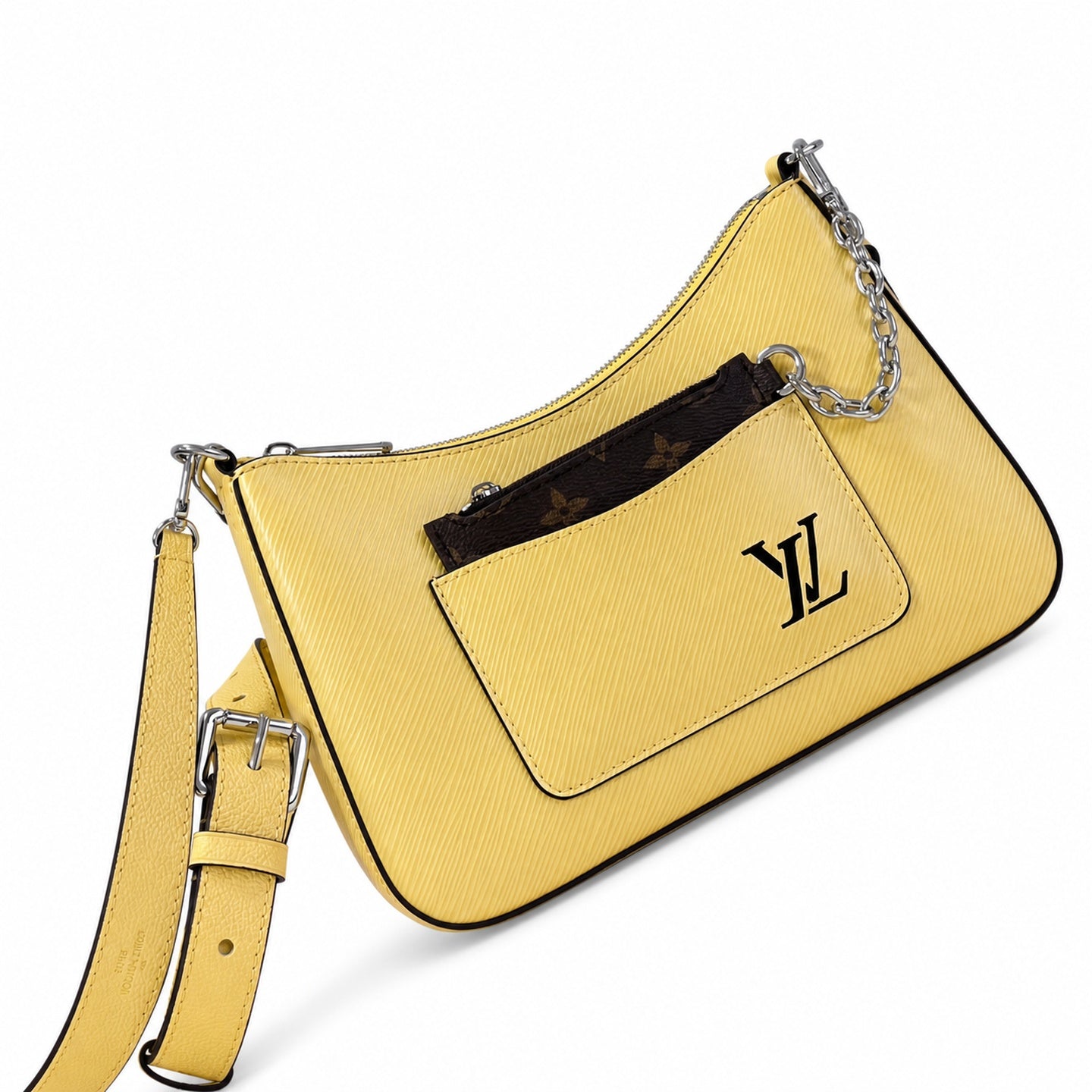 Louis Vuitton Leather Yellow Handbag