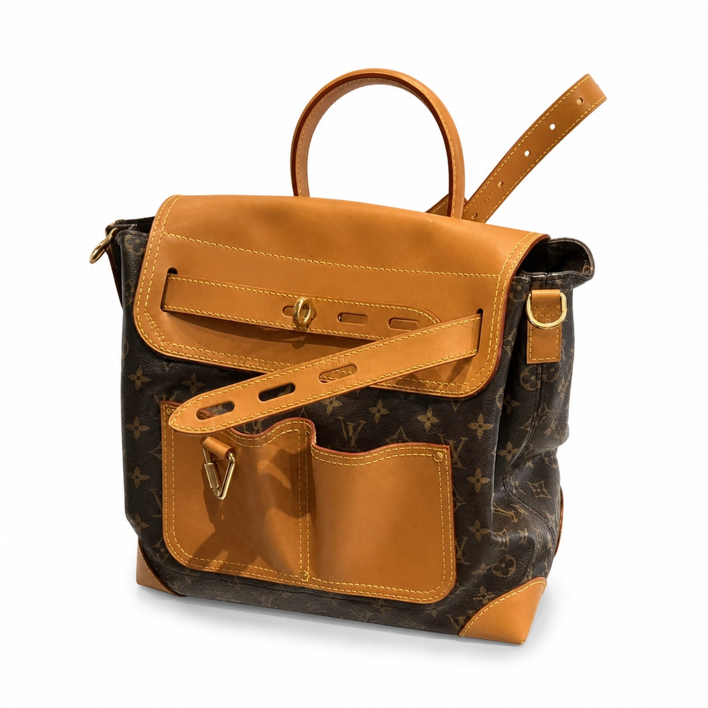 Louis Vuitton Leather Brown Handbag