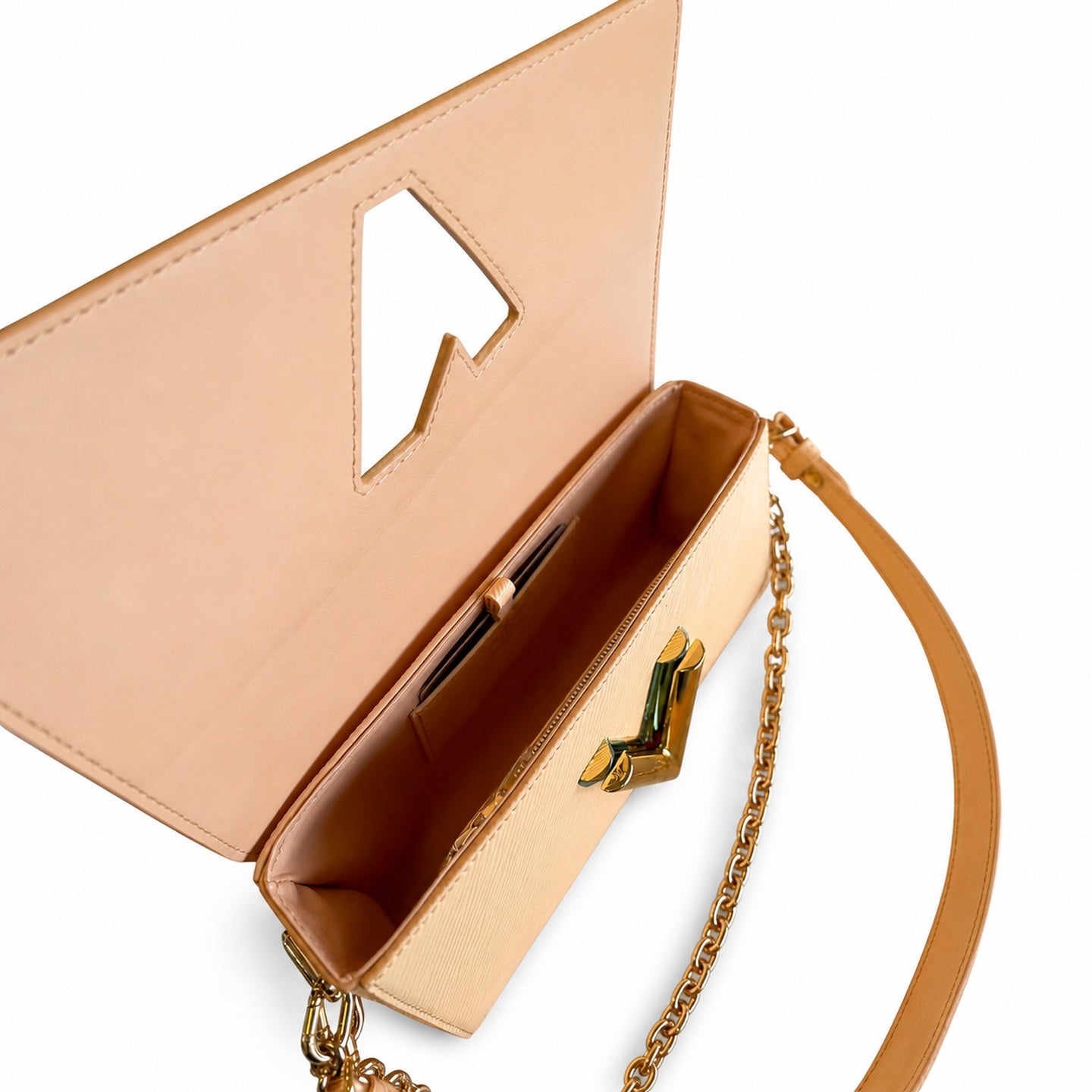 Louis Vuitton Twist Patent Leather Handbag