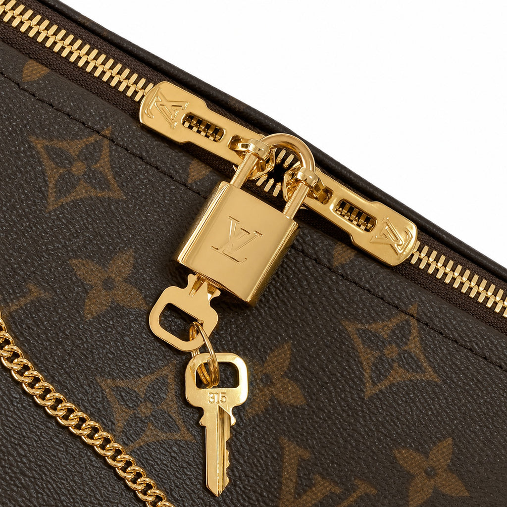 Louis Vuitton Speedy Leather Handbag