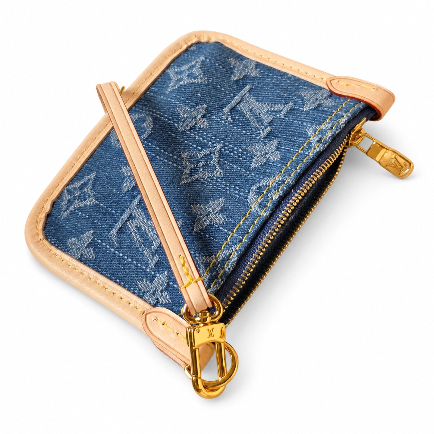 Louis Vuitton All In Denim Blue Handbag
