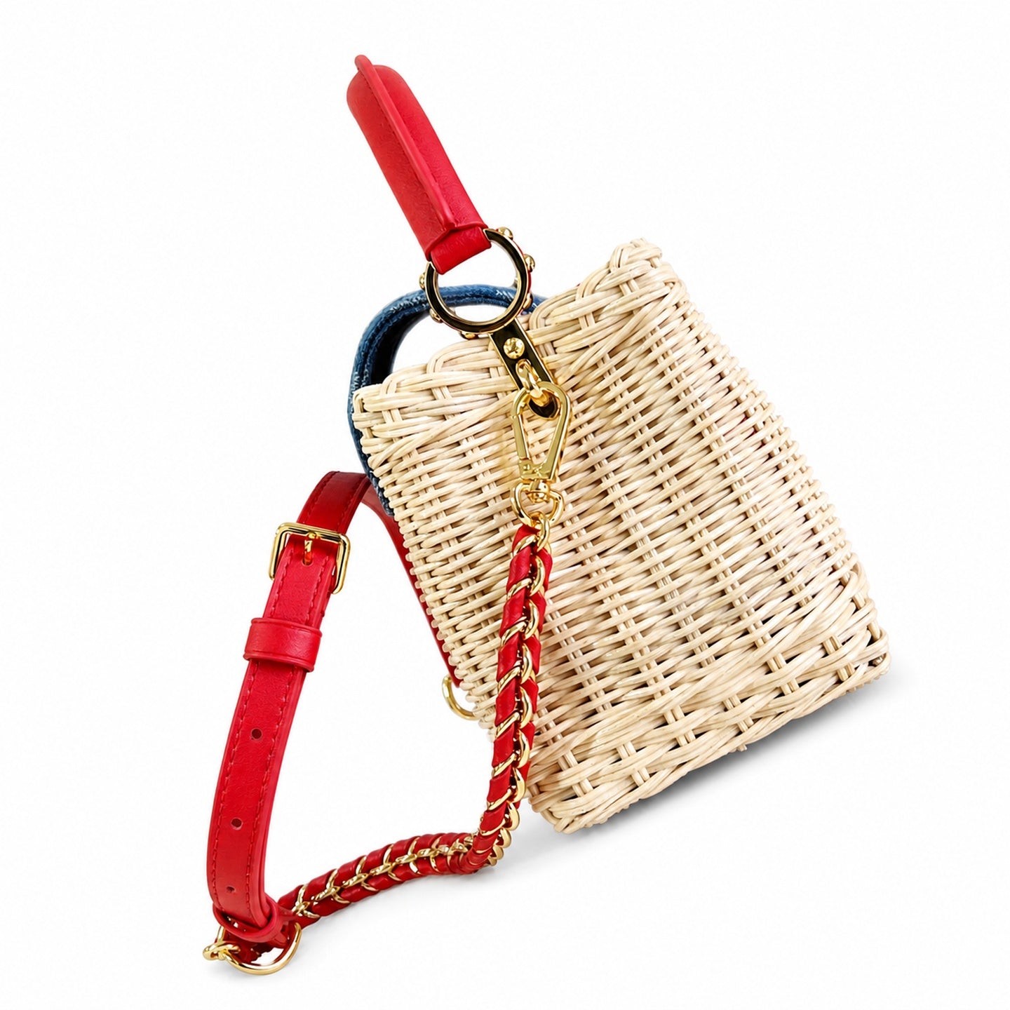 Louis Vuitton Capucines Takashi Murakami Mini Red Handbag