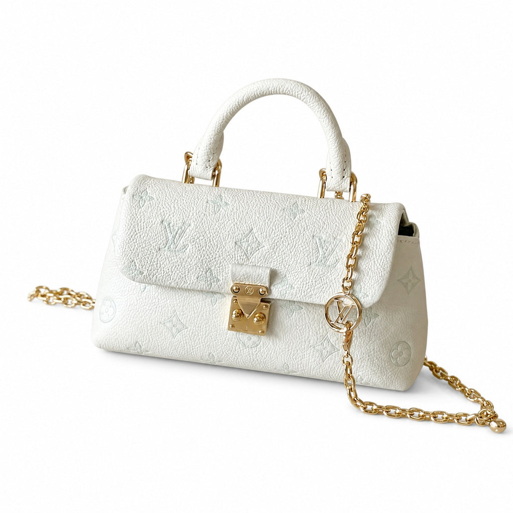 Louis Vuitton Madeleine Leather Green Handbag