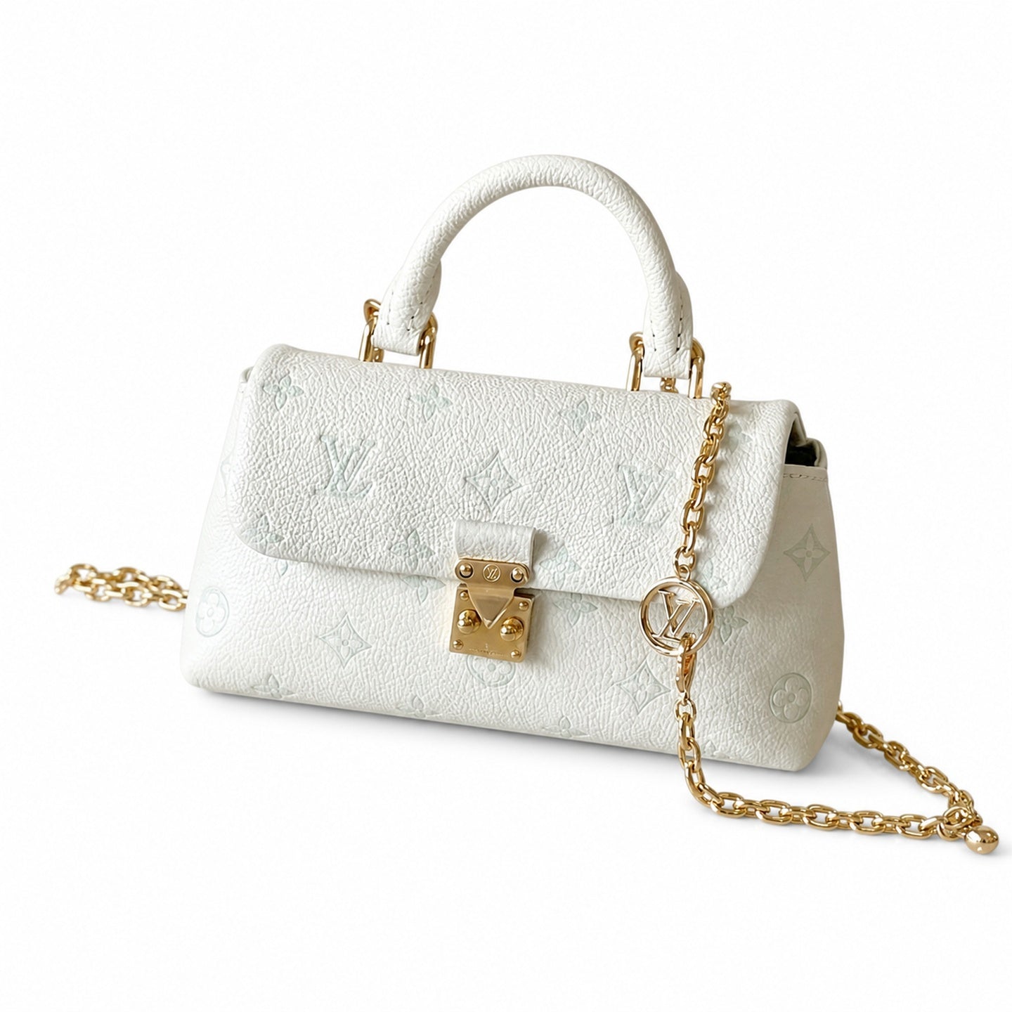 Louis Vuitton Madeleine Leather Green Handbag