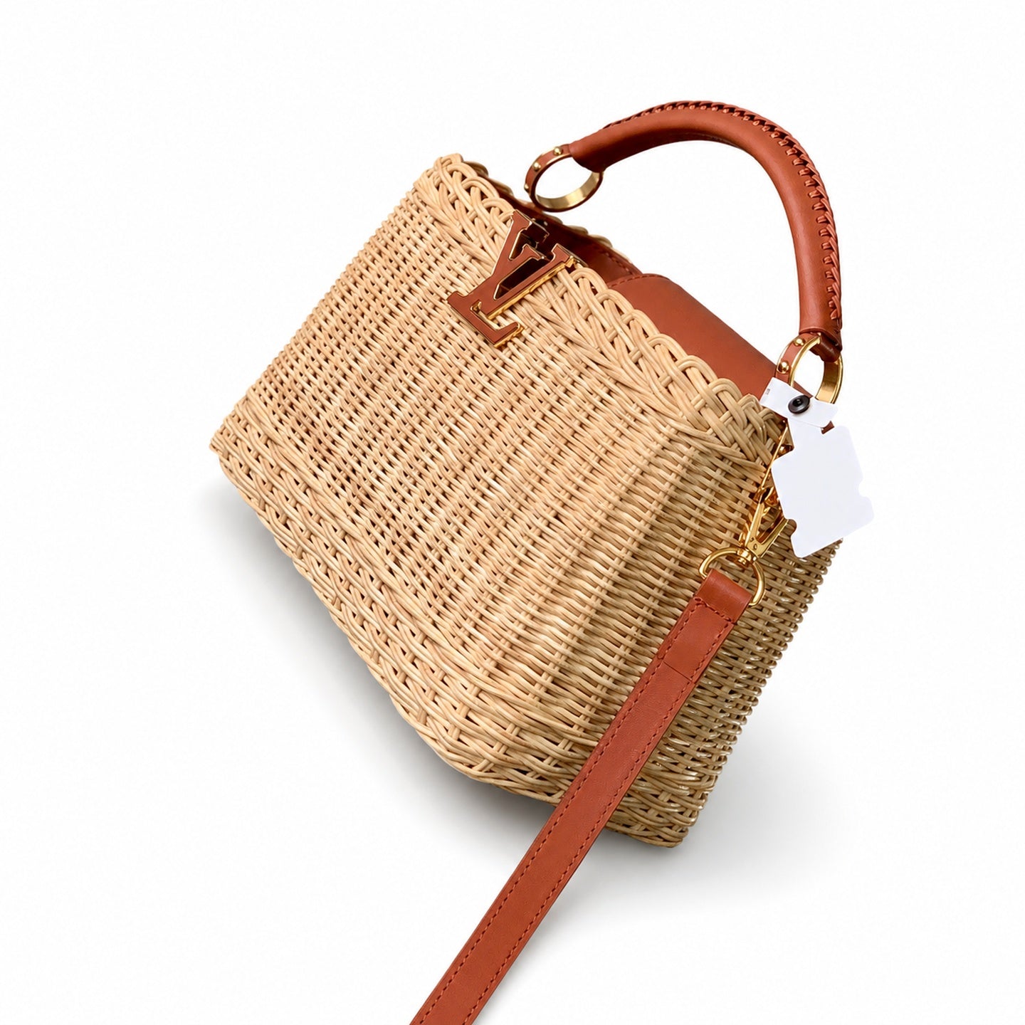 Louis Vuitton Capucines Small Brown Handbag