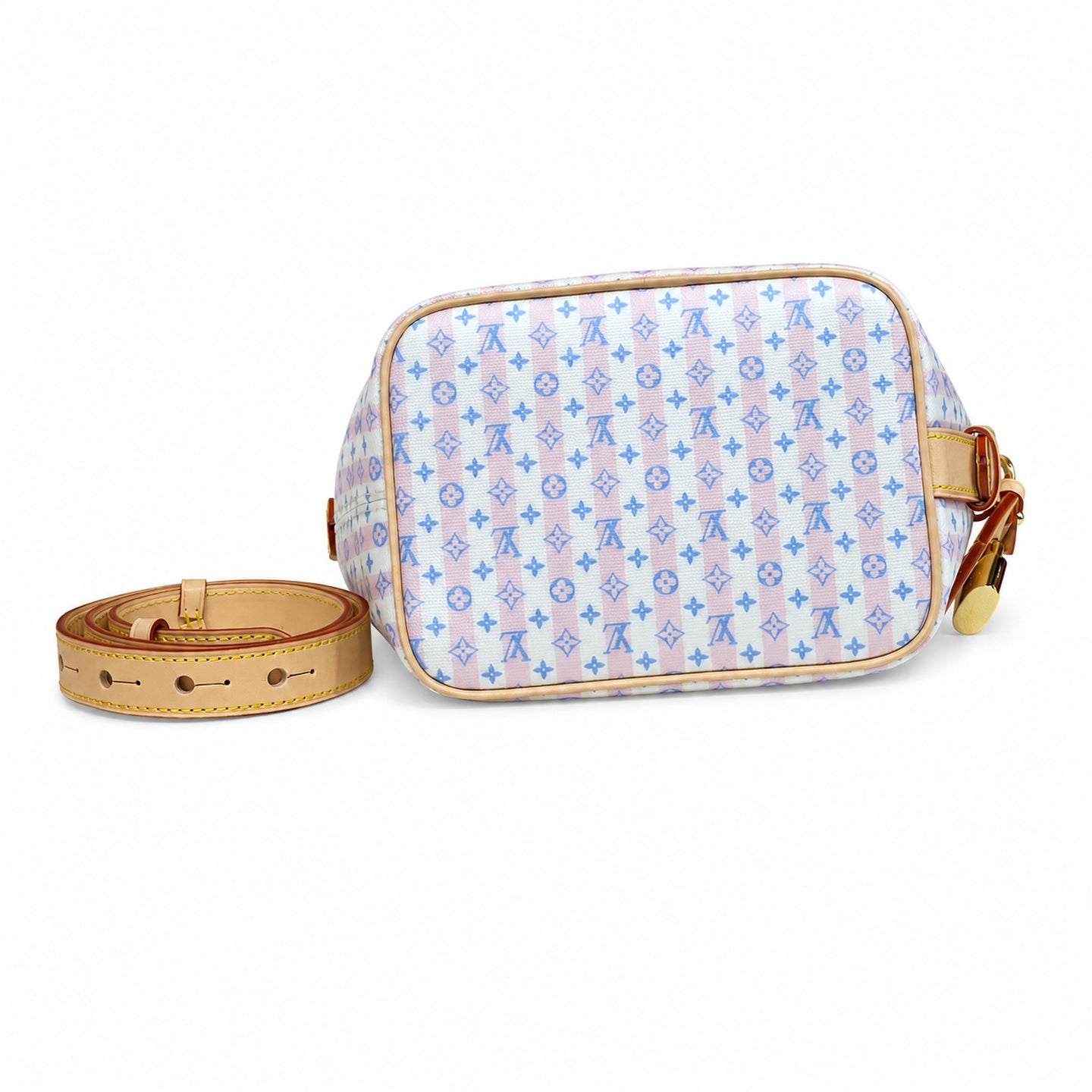 Louis Vuitton All In Mini Canvas Leather Pink Handbag