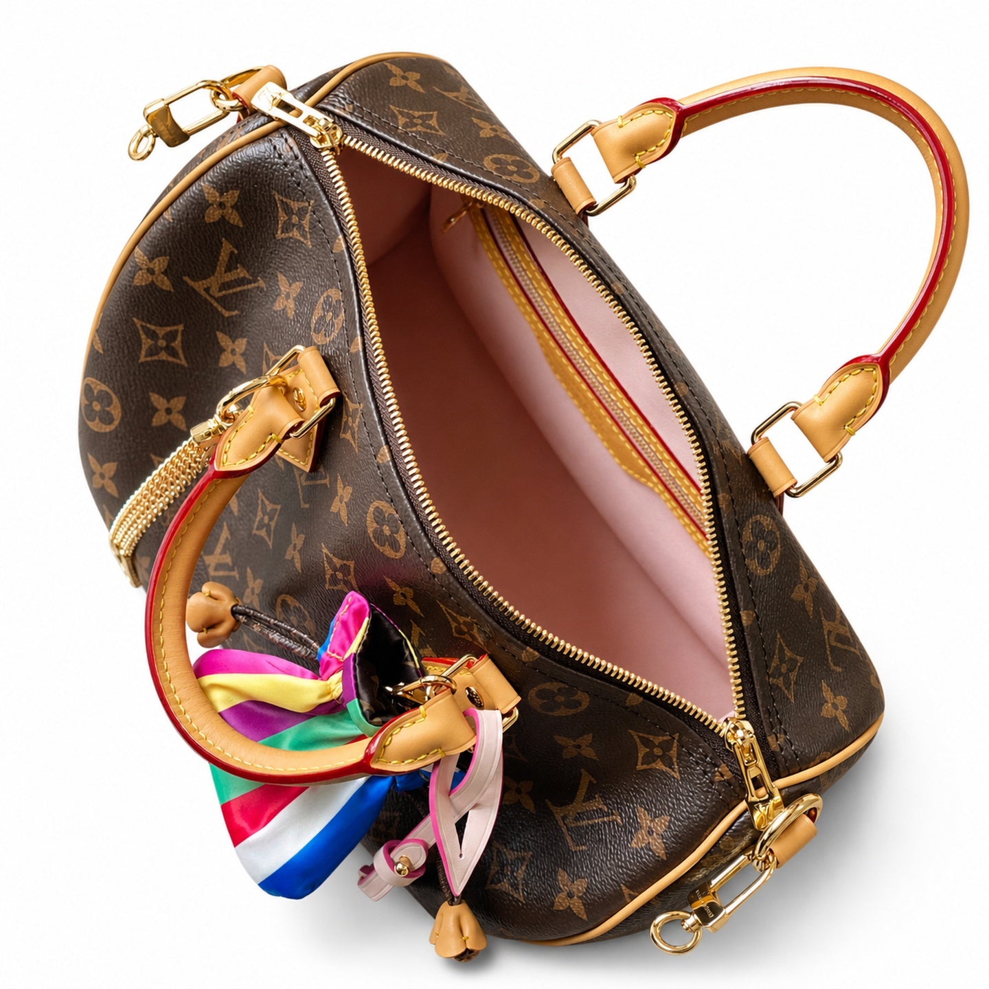 Louis Vuitton Speedy Leather Handbag