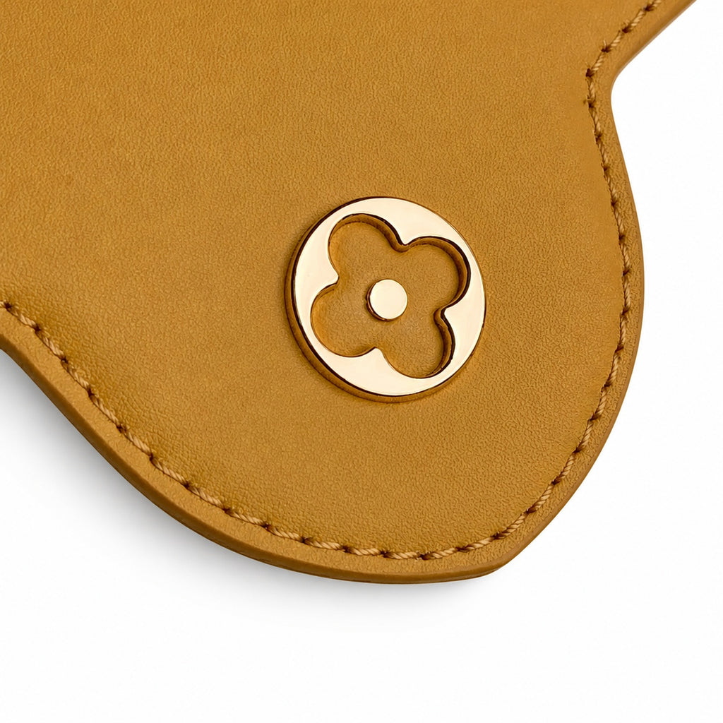 Louis Vuitton Capucines Mini Leather Yellow Handbag