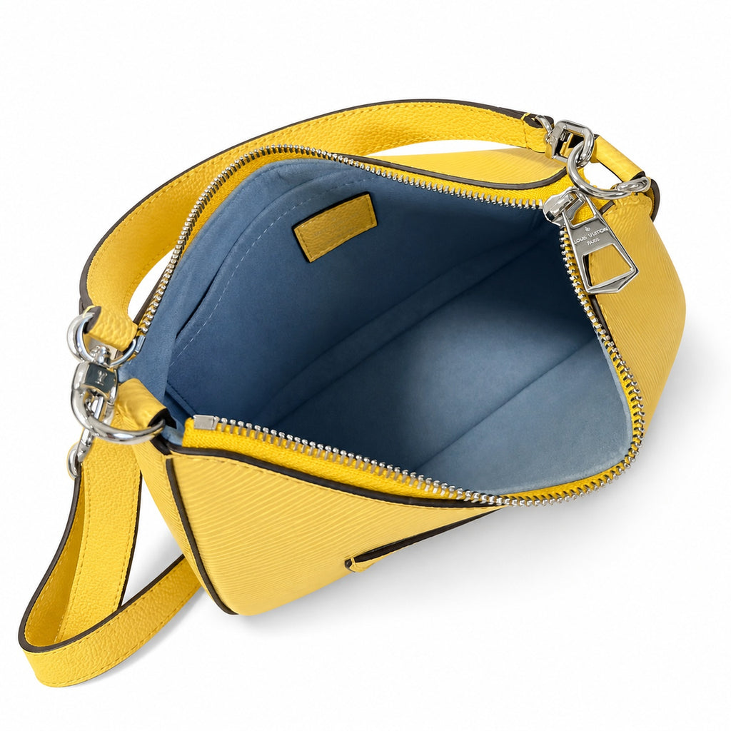 Louis Vuitton Leather Yellow Handbag
