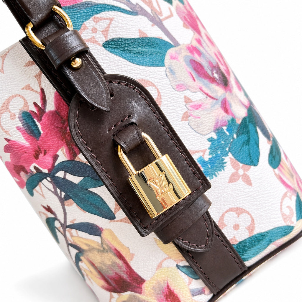 Louis Vuitton All In Canvas Leather Handbag