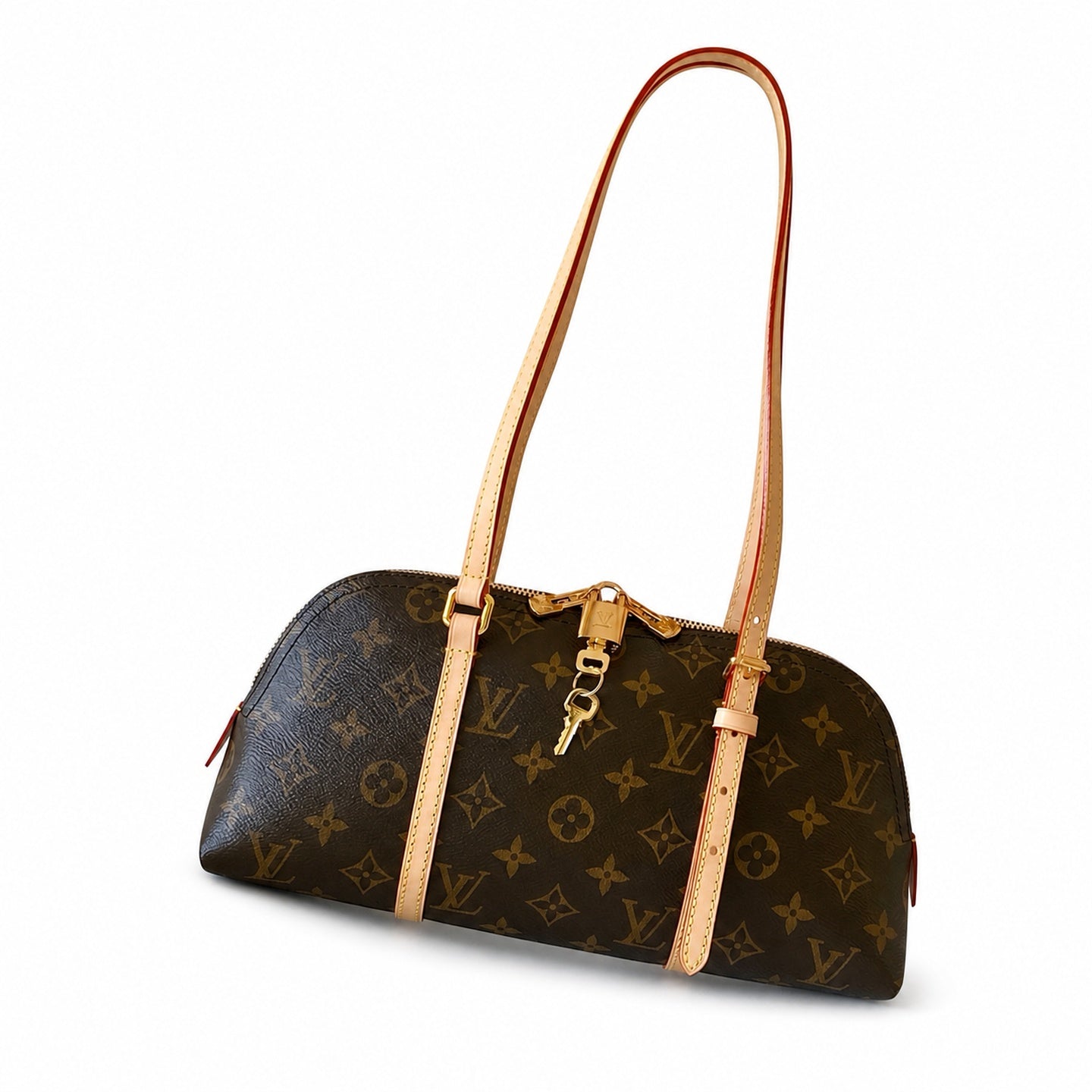 Louis Vuitton Speedy Silk Gold Handbag