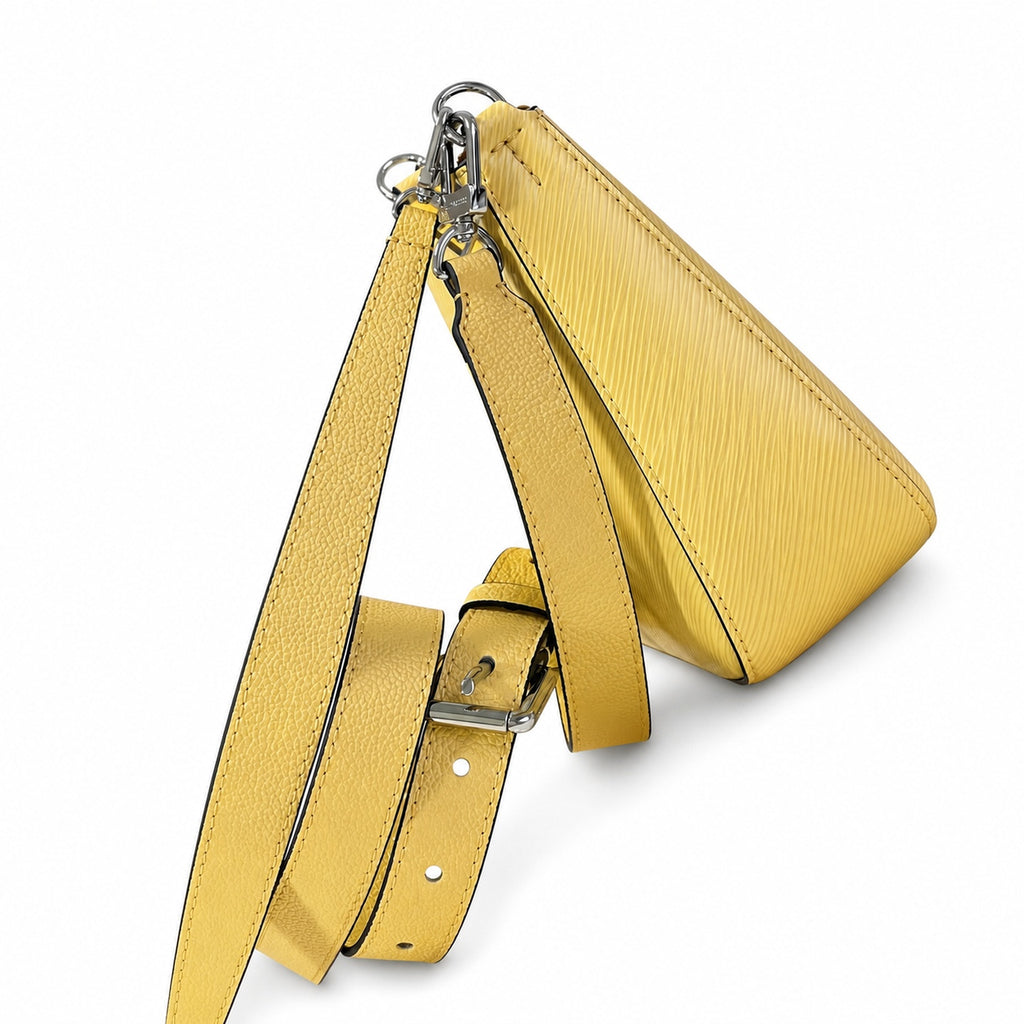 Louis Vuitton Leather Yellow Handbag