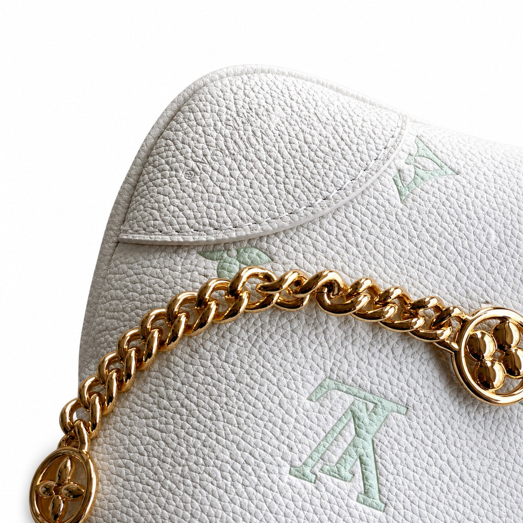 Louis Vuitton Boulogne Leather Handbag