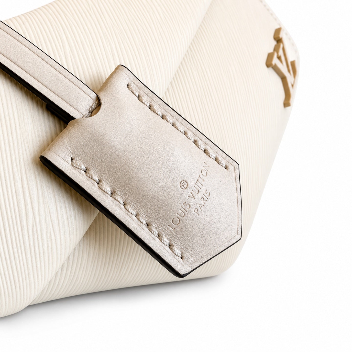 Louis Vuitton Mini Jacquard Leather White Handbag