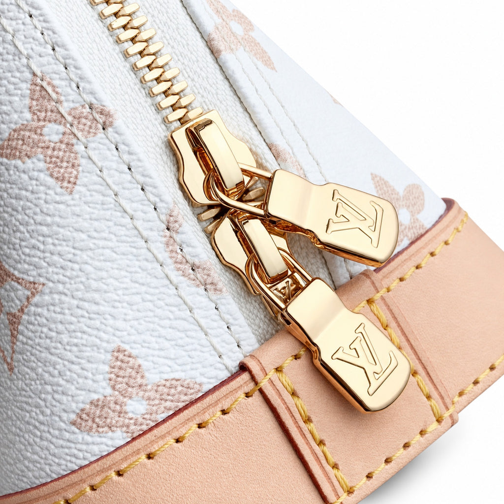 Louis Vuitton Alma Mini White Handbag