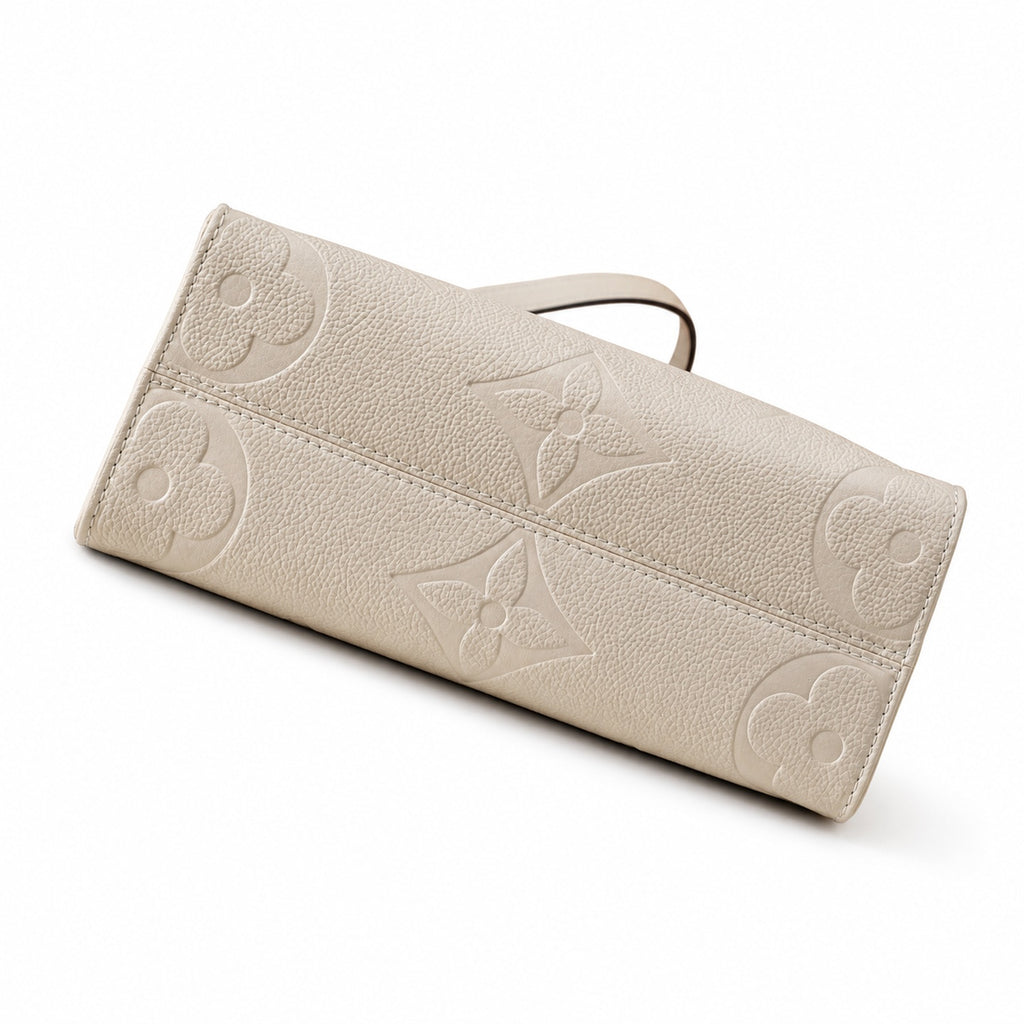 Louis Vuitton OnTheGo Mini Leather White Handbag