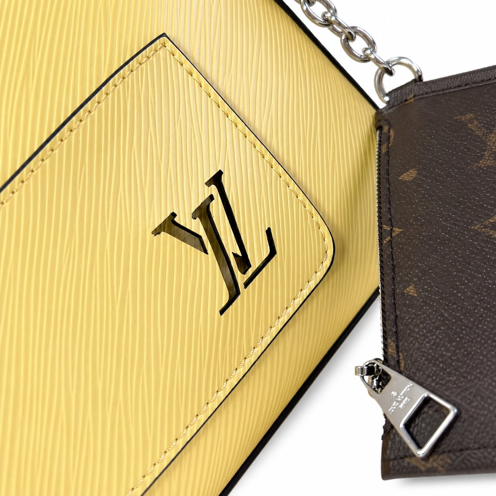 Louis Vuitton Leather Yellow Handbag