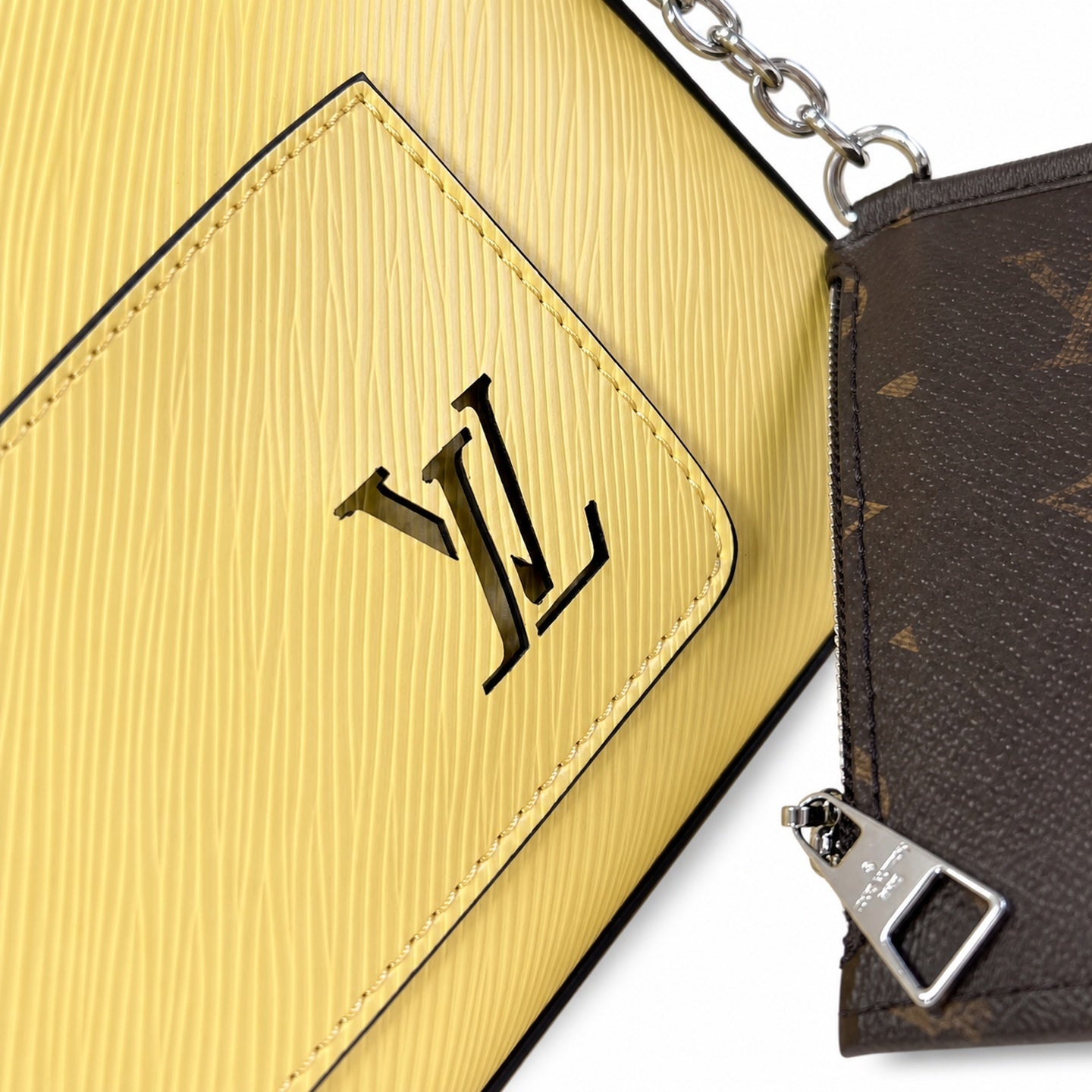 Louis Vuitton Leather Yellow Handbag