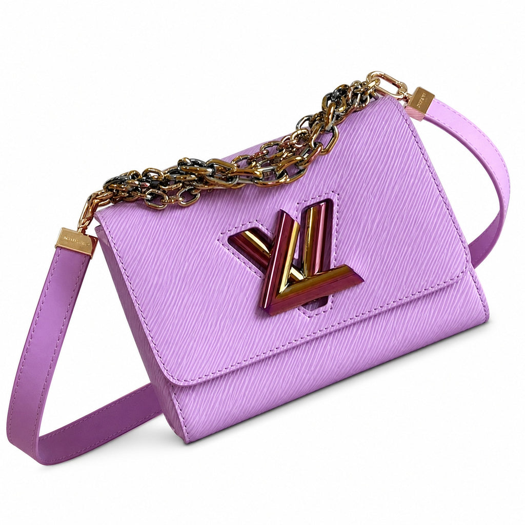 Louis Vuitton Twist Leather Red Handbag