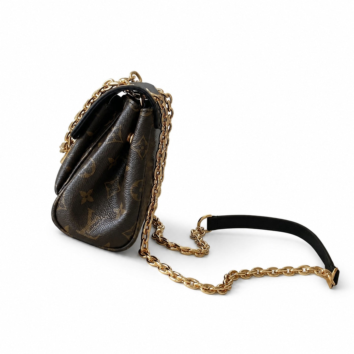 Louis Vuitton Large Canvas Leather Handbag