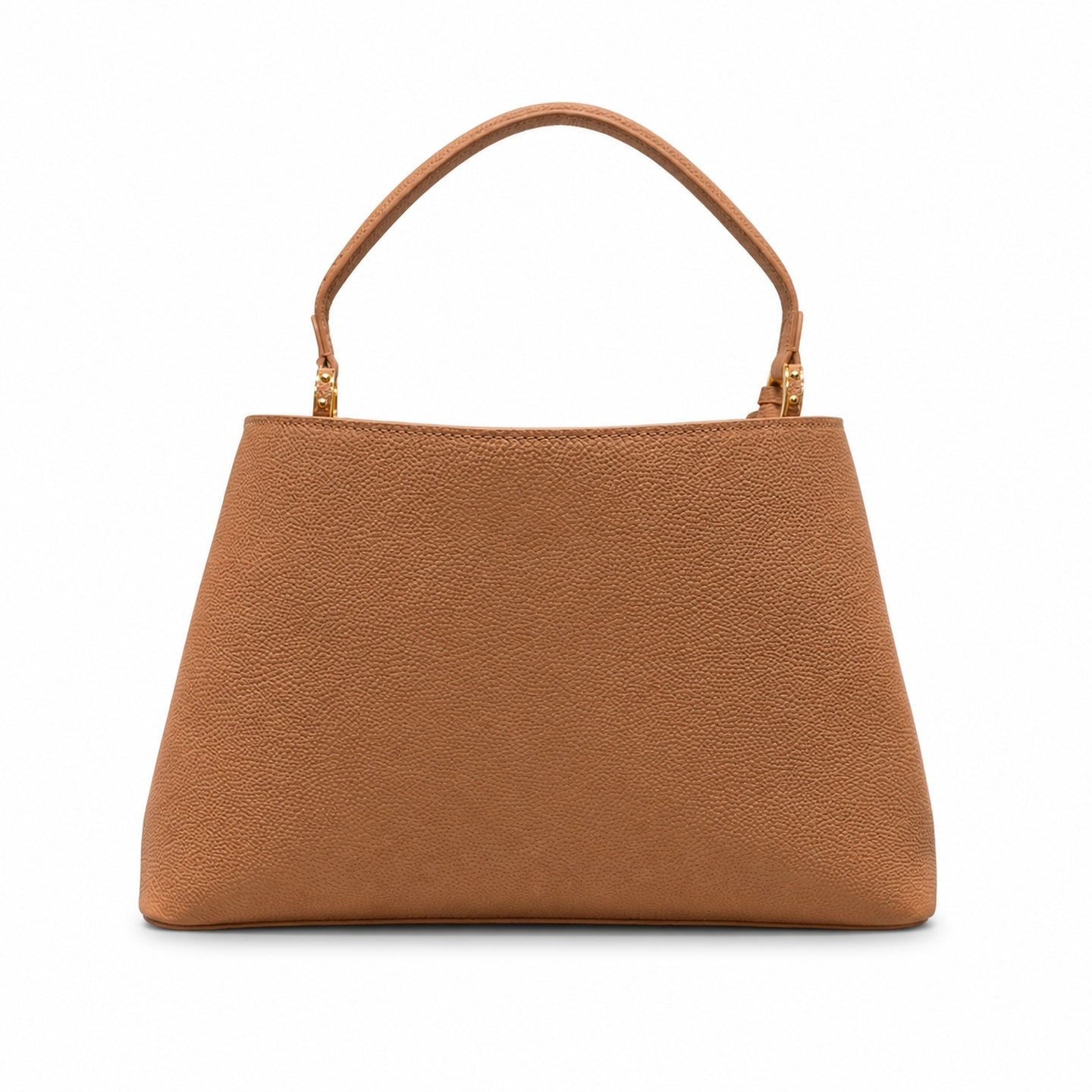 Louis Vuitton Capucines Leather Brown Gold Handbag