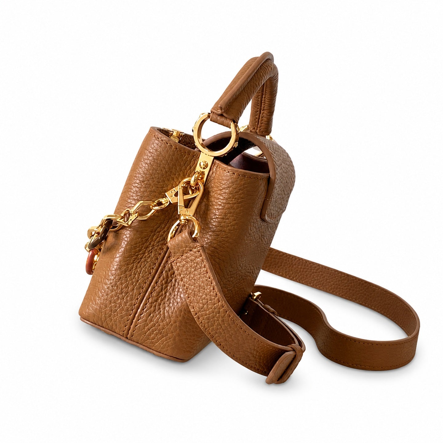 Louis Vuitton Capucines Leather Handbag