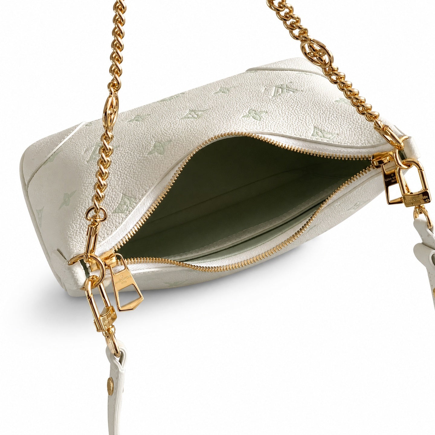 Louis Vuitton Boulogne Leather Handbag