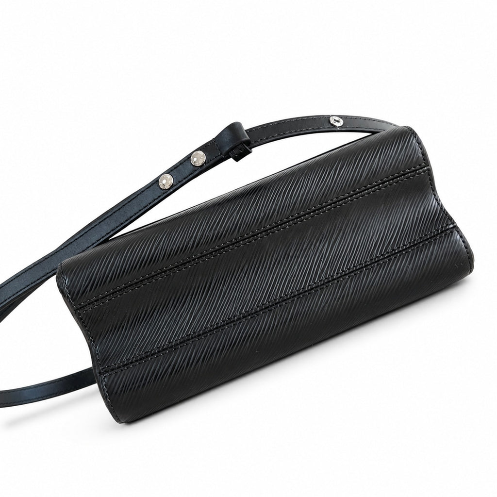 Louis Vuitton Twist Medium Leather Black Handbag