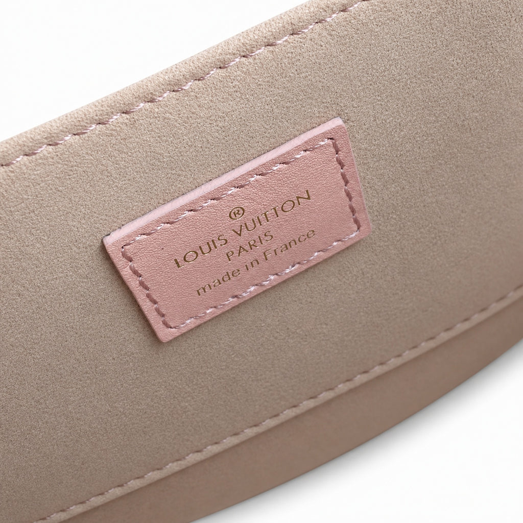 Louis Vuitton Dauphine Medium Leather Pink Handbag