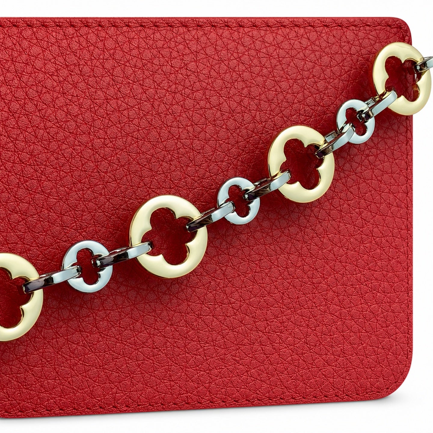 Louis Vuitton Capucines Medium Leather Red Handbag