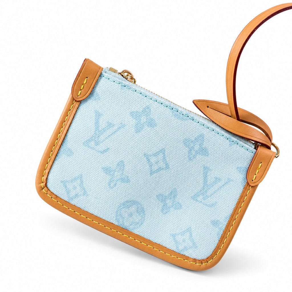Louis Vuitton All In Small Leather Blue Handbag