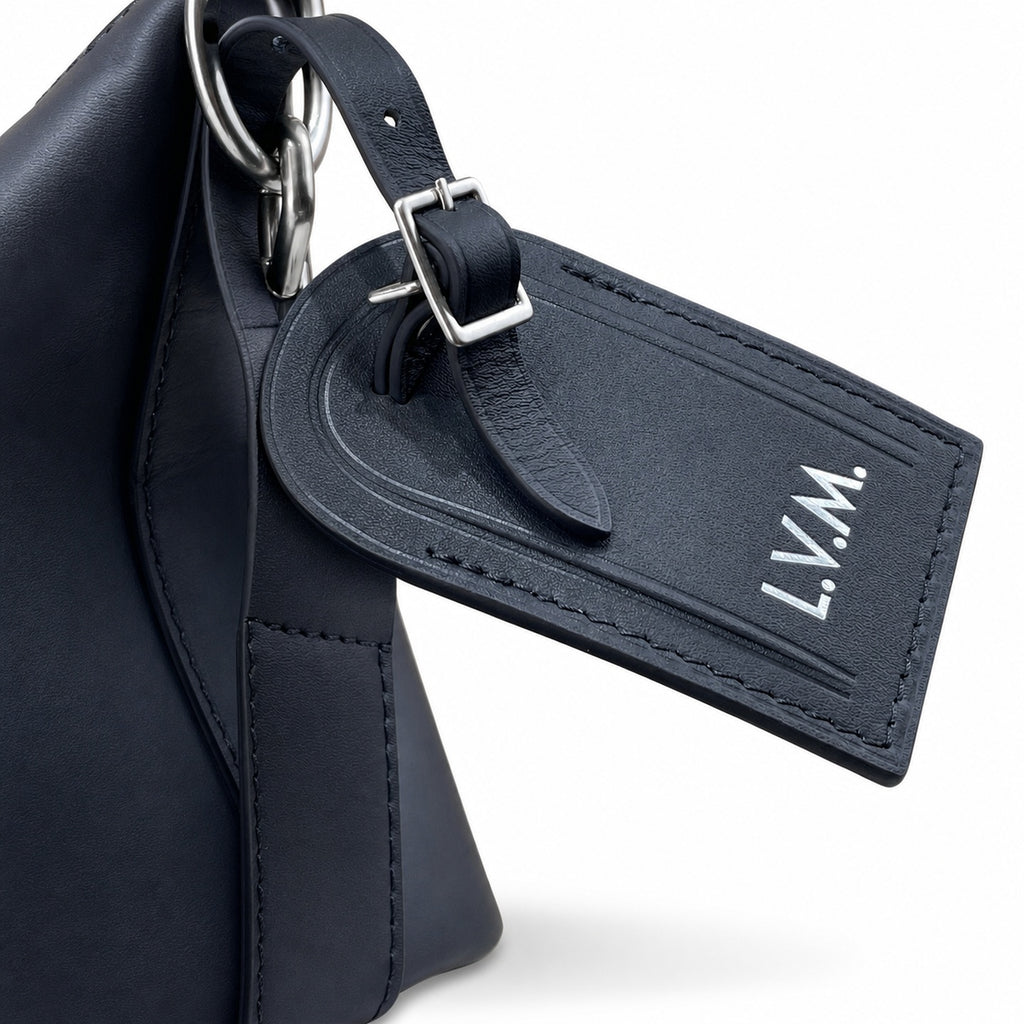 Louis Vuitton Jacquard Leather Black Handbag