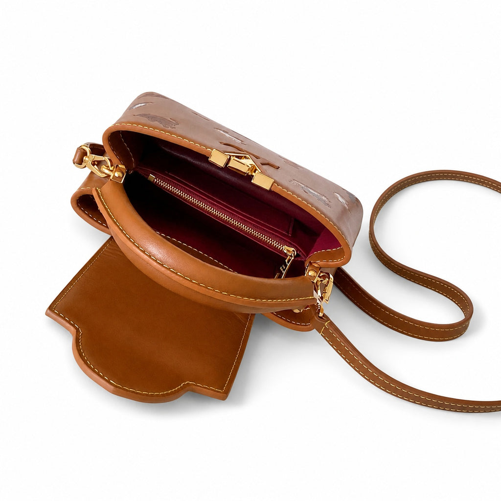 Louis Vuitton Grace Coddington Leather Handbag