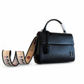 Louis Vuitton Reversible Jacquard Leather Black Handbag