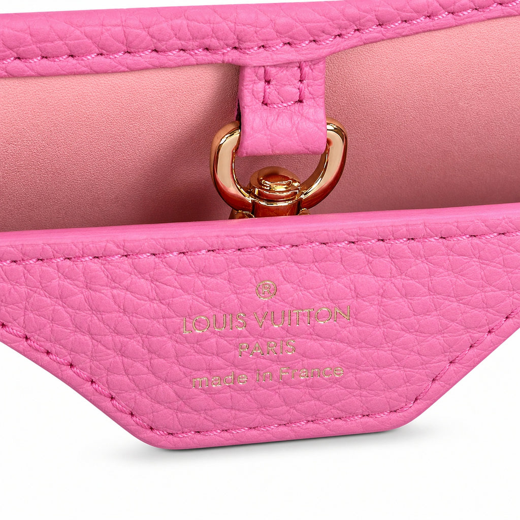 Louis Vuitton Capucines Small Pink Handbag
